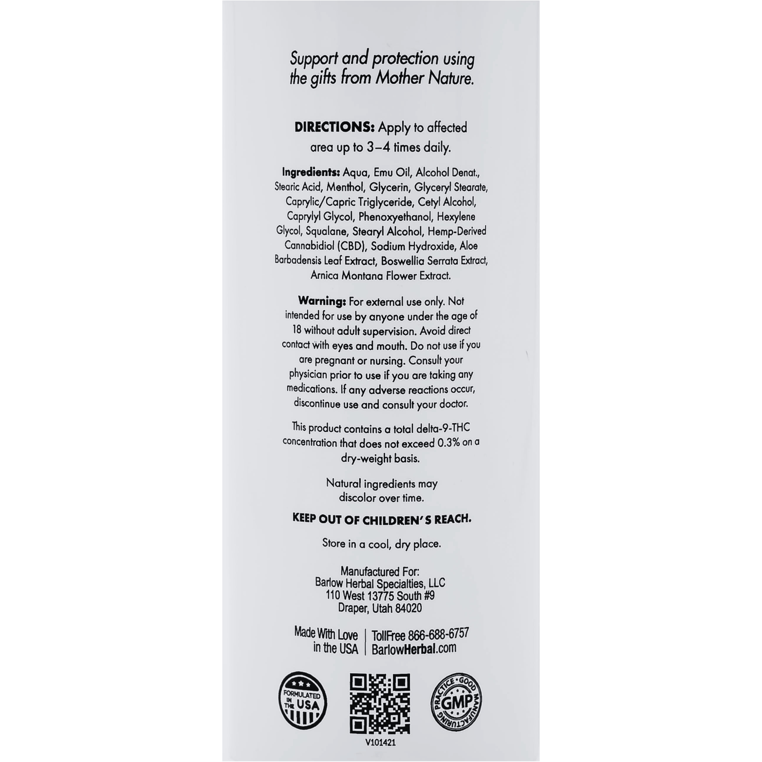 CBD Intensive Relief Rub