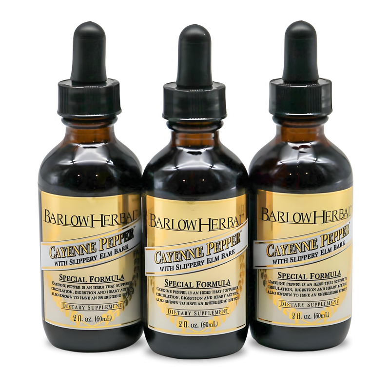 Cayenne Pepper with Slippery Elm Barlow Herbal