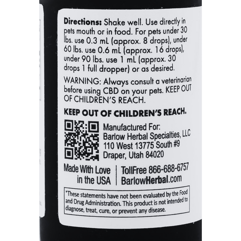 Pet CBD Drops