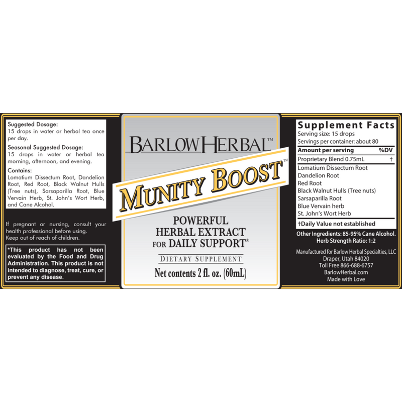 MunityBoost Barlow Herbal